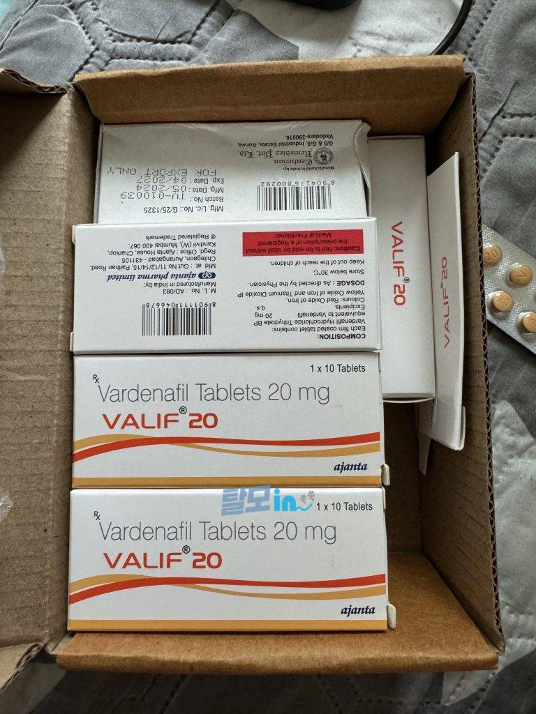 비달리스타 80mg 100정 photo review