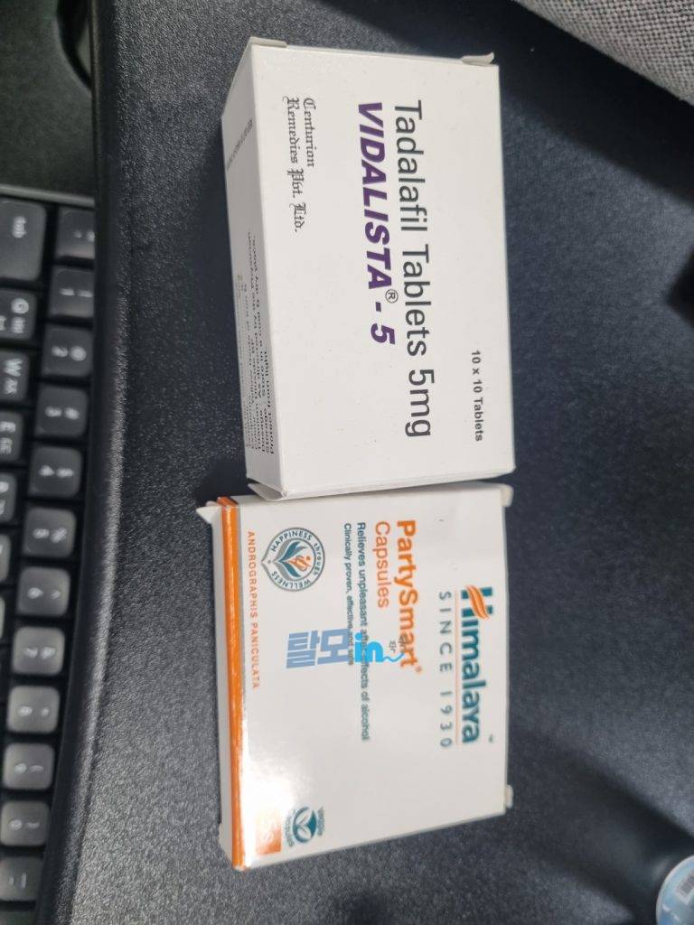 비달리스타 5mg 100정 photo review
