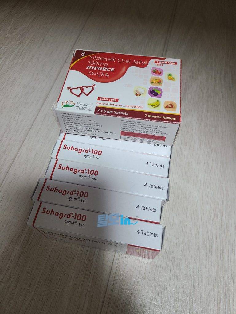 수하그라 100mg 40정 photo review