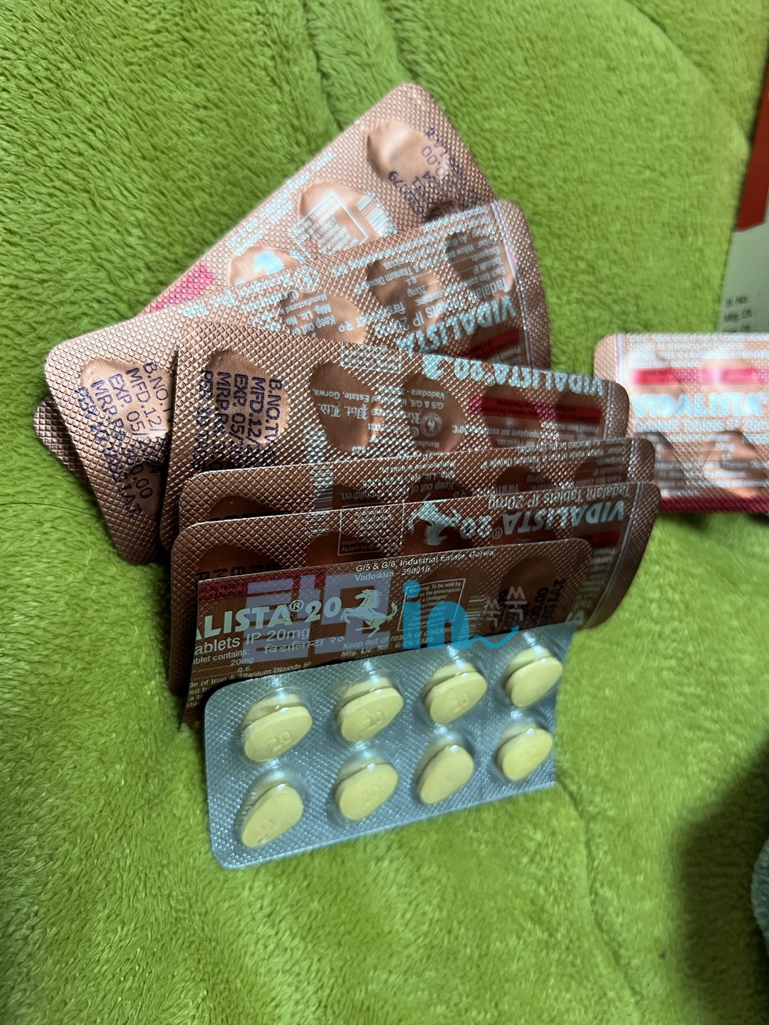 비달리스타 10mg 100정 photo review