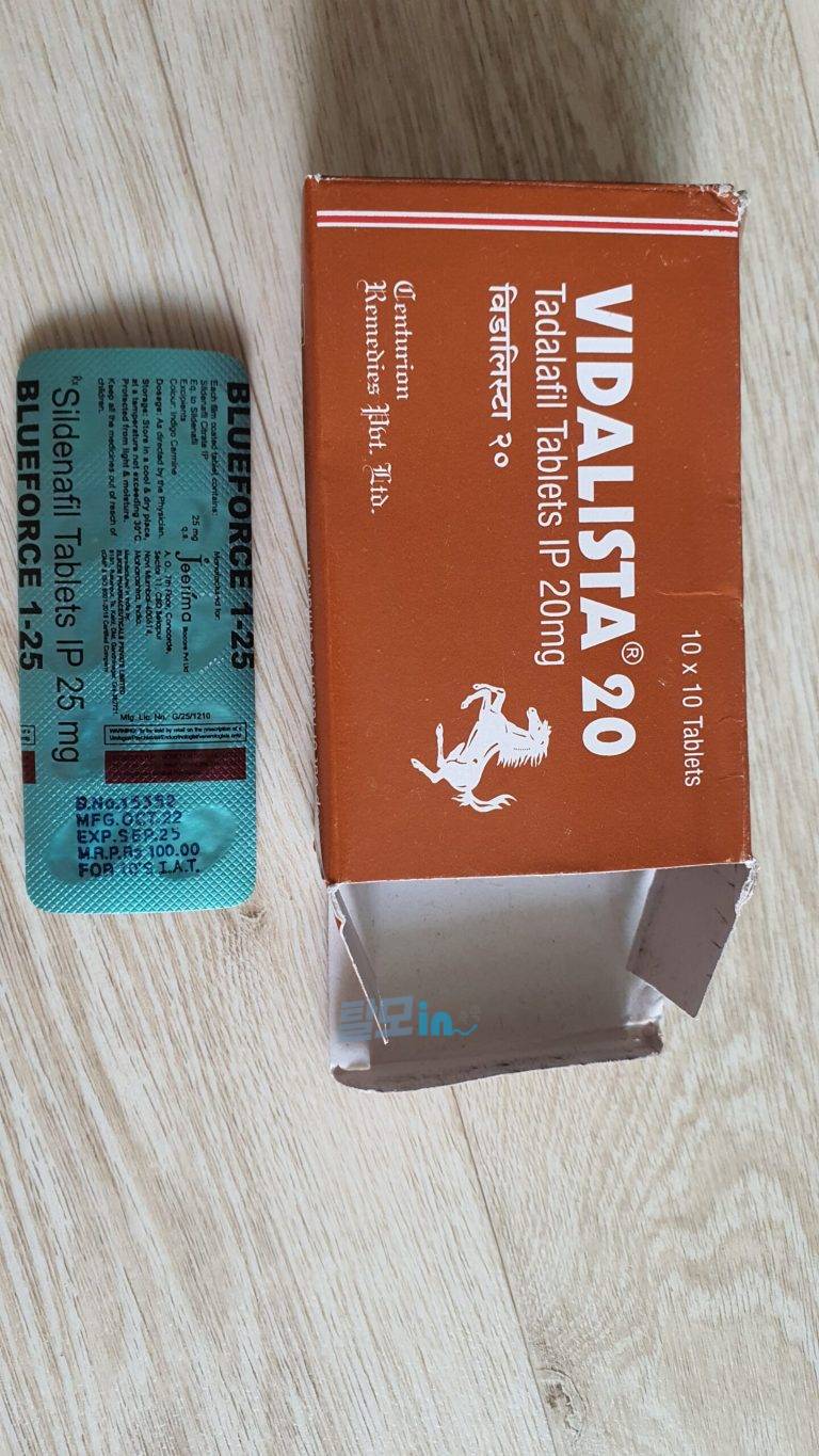 비달리스타 80mg 100정 photo review