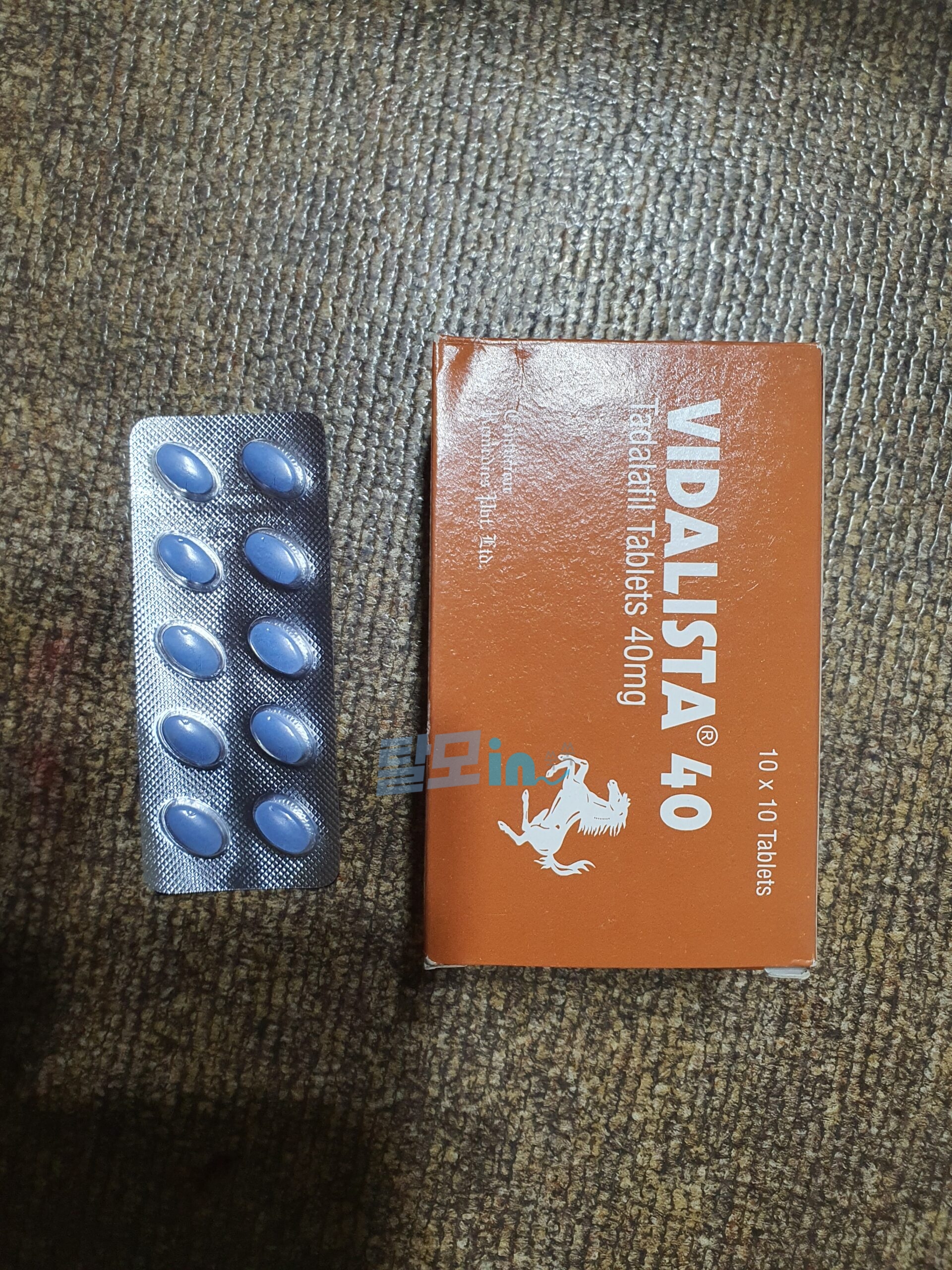 비달리스타 40mg 100정 photo review