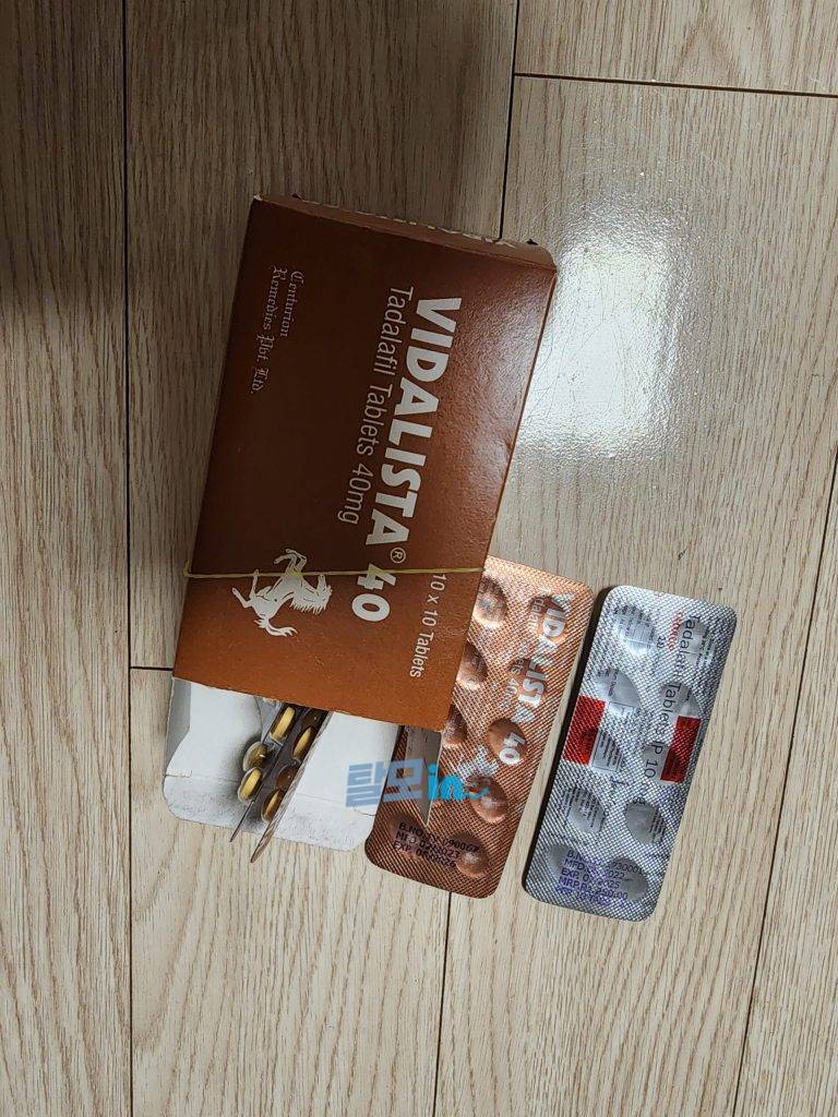 비달리스타 80mg 100정 photo review