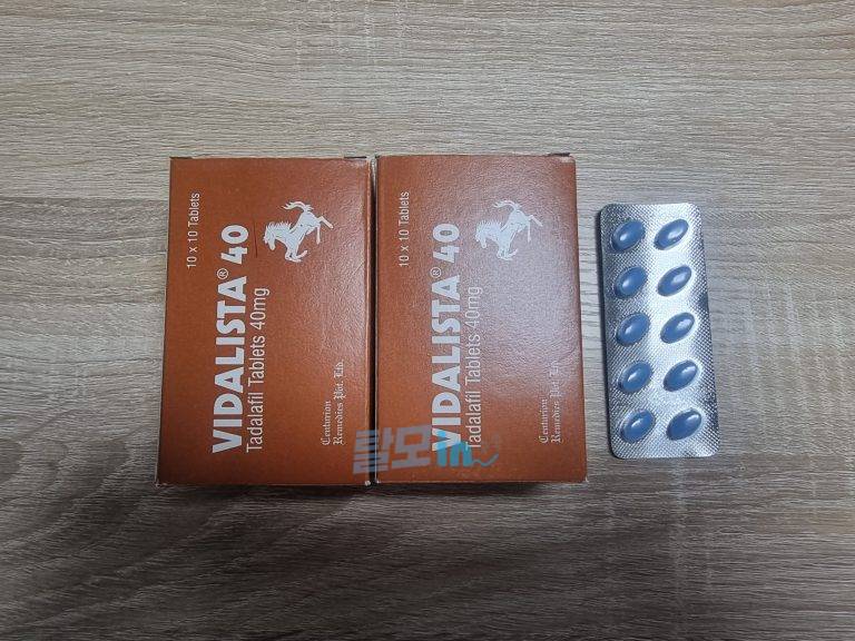 비달리스타 80mg 100정 photo review
