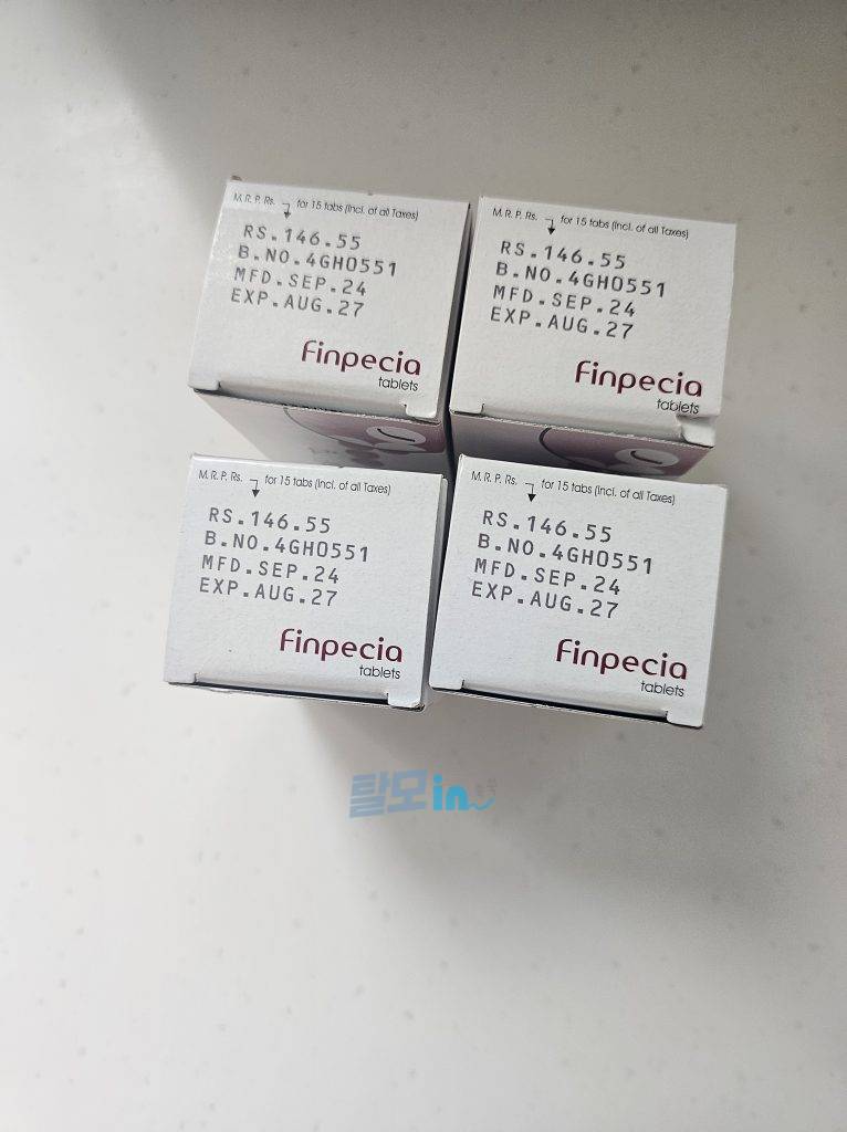 핀페시아 450정 photo review