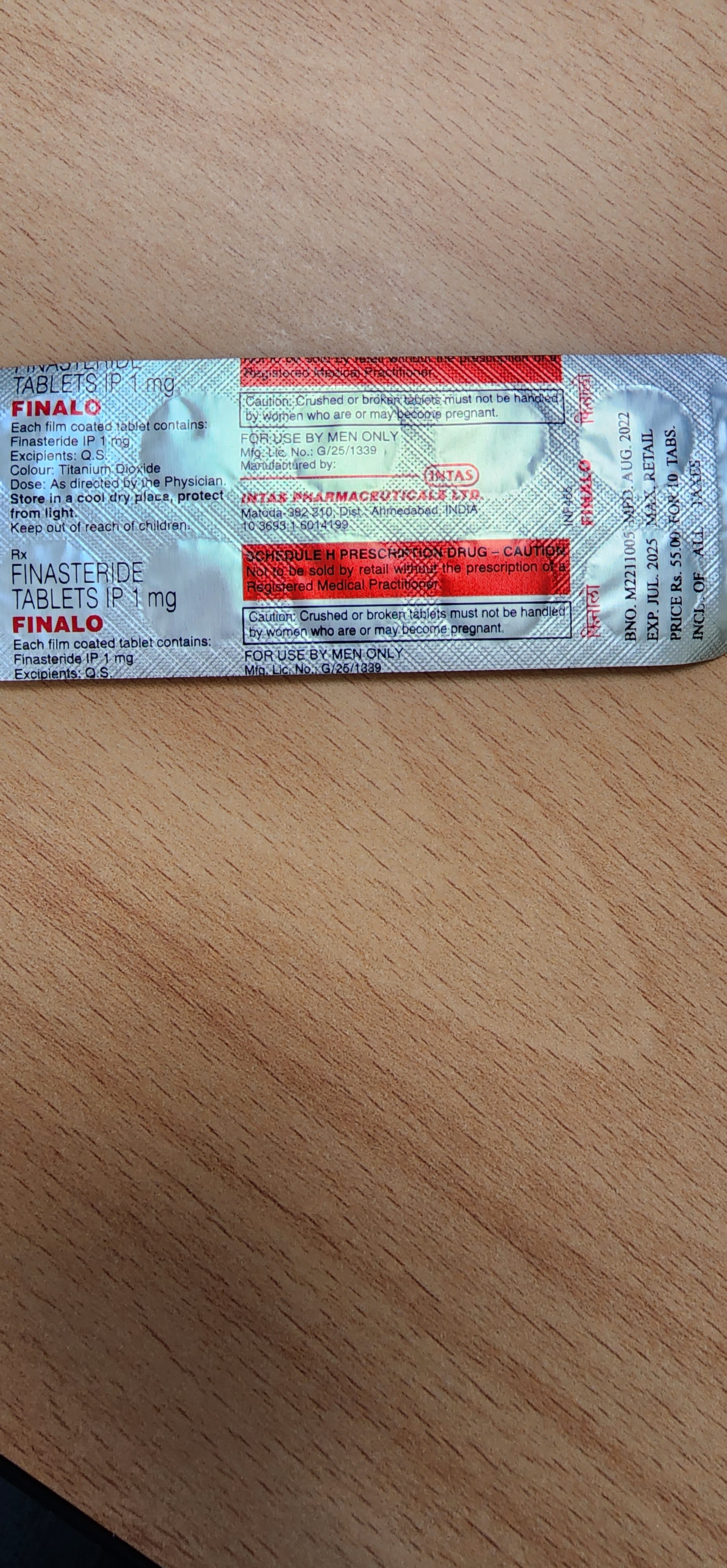 Finalo 1mg photo review